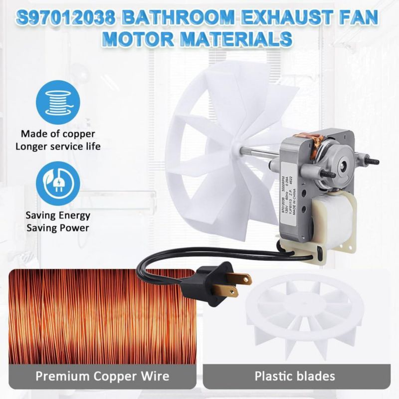 Motor Eléctrico NOOTO 120 V 3000 rpm 16 cm de Longitud de Línea