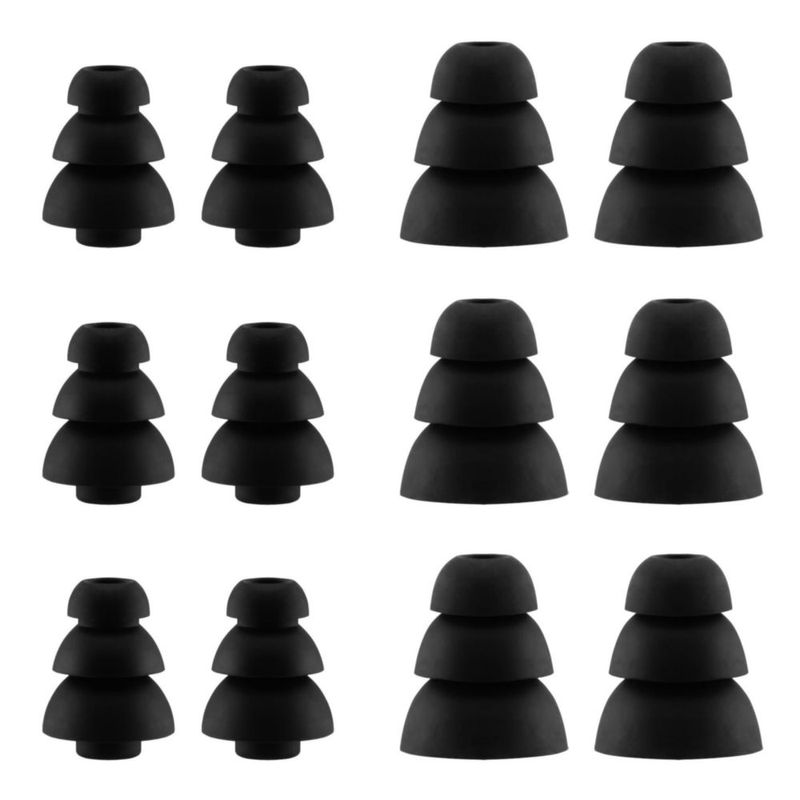 Almohadillas de silicona NANLANFAN para KZ ZS10 Pro (S/L)