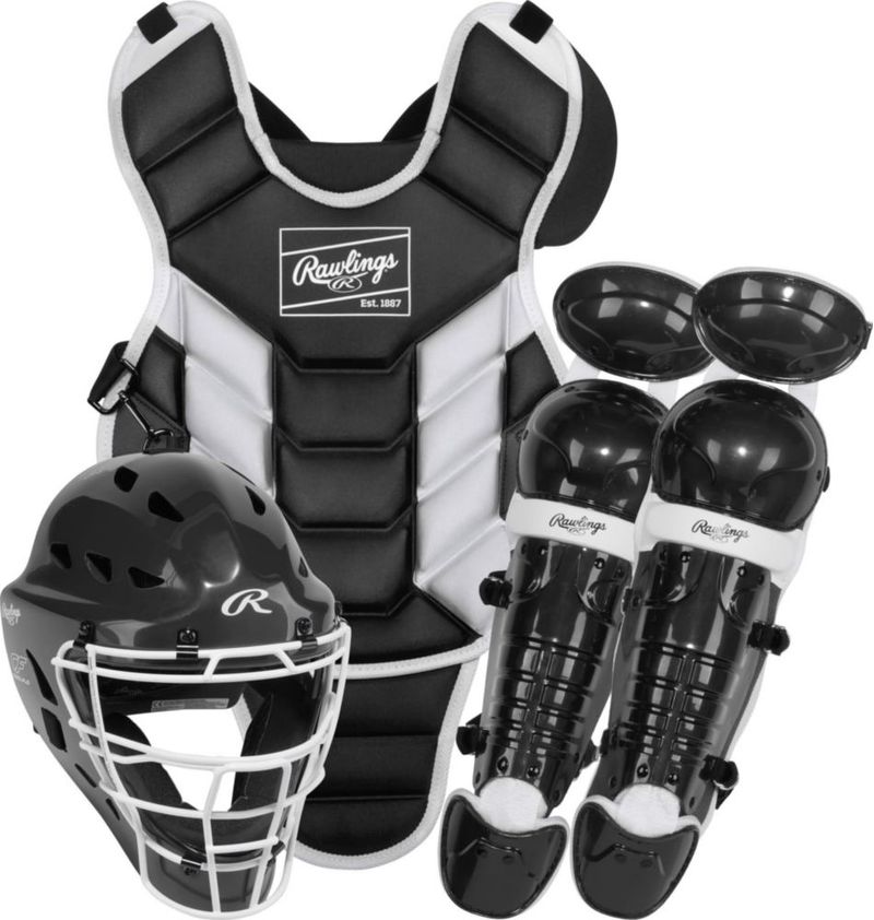Set de receptor Rawlings T‑Ball 6 años negro/blanco