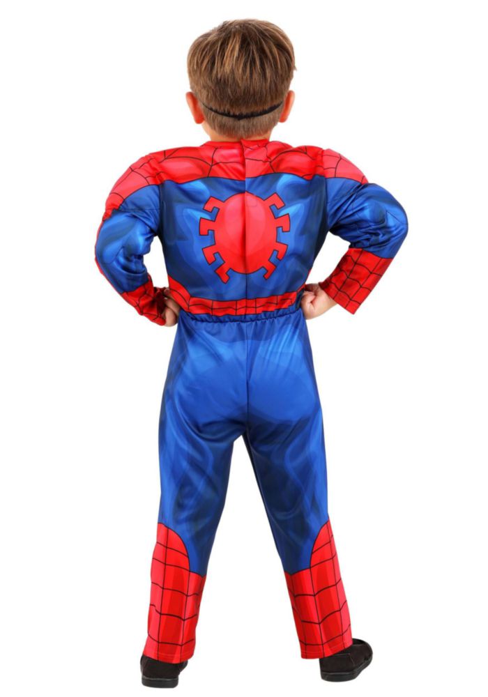Traje Jazwares de Spider-Man para Niños Pequeños con Licencia Oficial