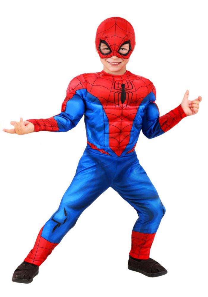Traje Jazwares de Spider-Man para Niños Pequeños con Licencia Oficial