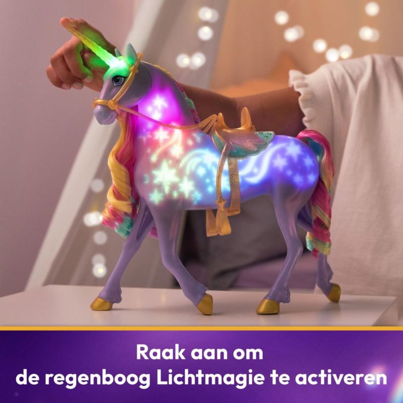 Unicornio de juguete Unicorn Academy Wildstar con luces sonidos y música
