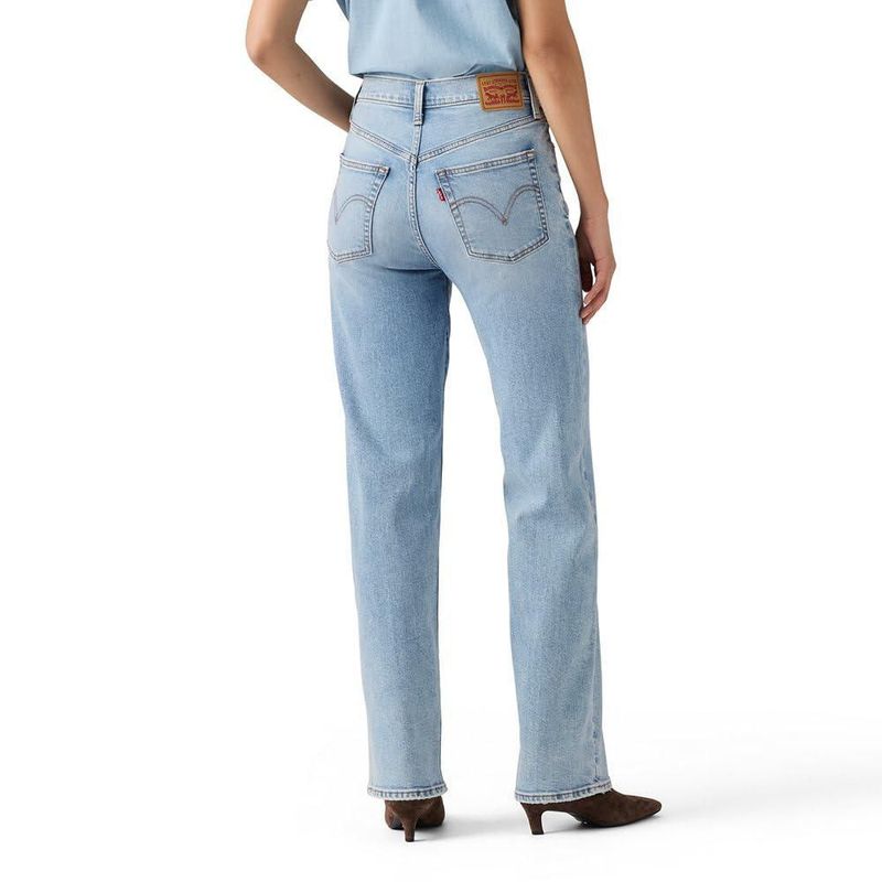Jeans Levi's Ribcage Straight 25 con Estiramiento Medio