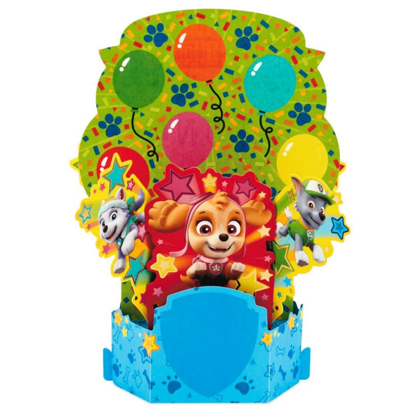 Tarjeta de cumpleaños Hallmark Paw Patrol Pop‑Up 15x23 cm