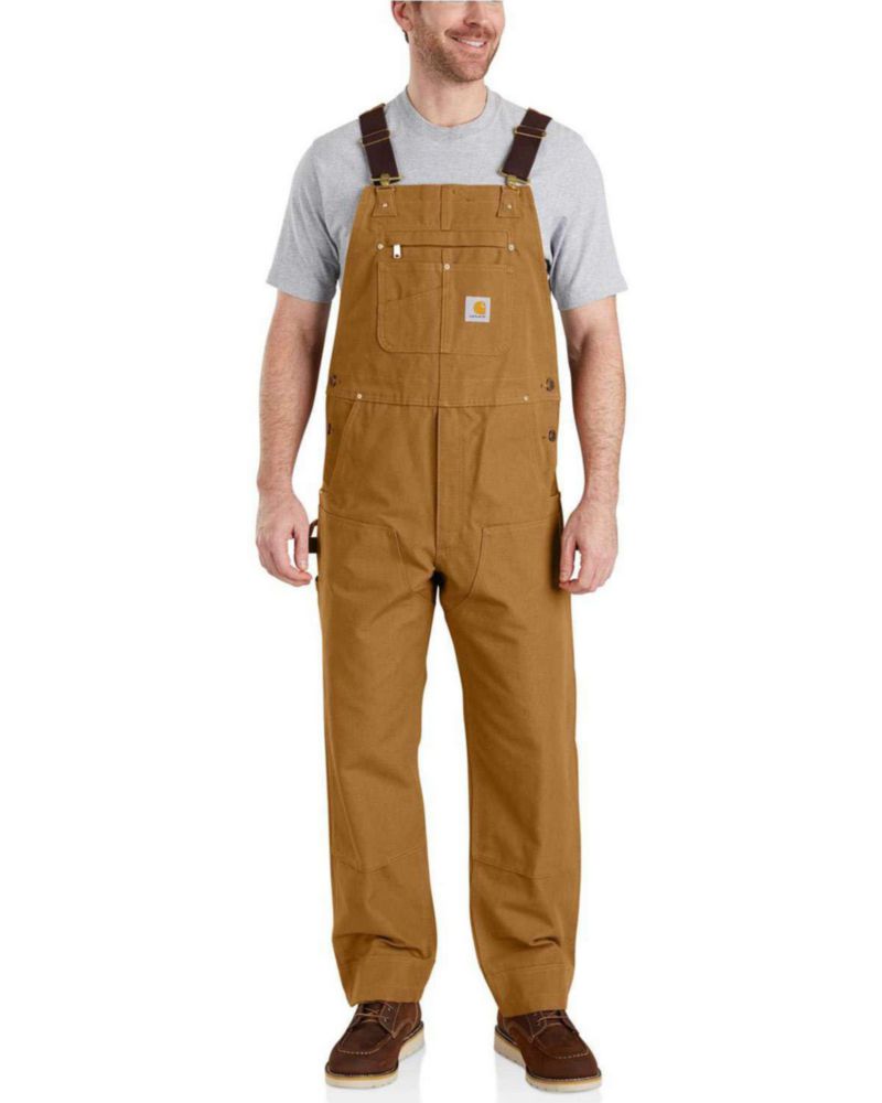 Overol Carhartt W28xL32 color marrón tipo peto
