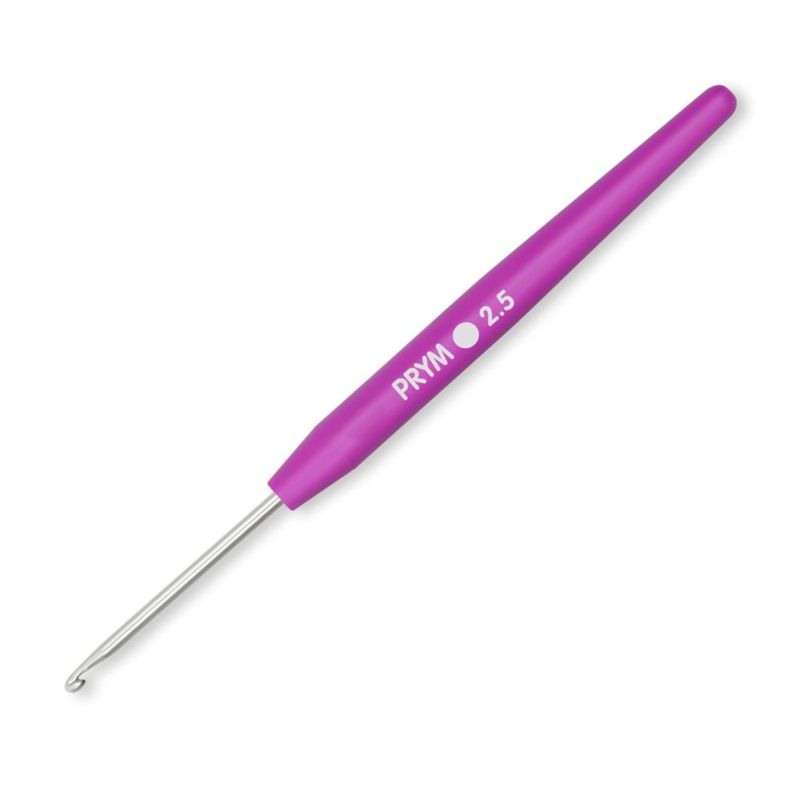 Set de ganchos de crochet Prym 2-6 mm agarre suave 8 piezas