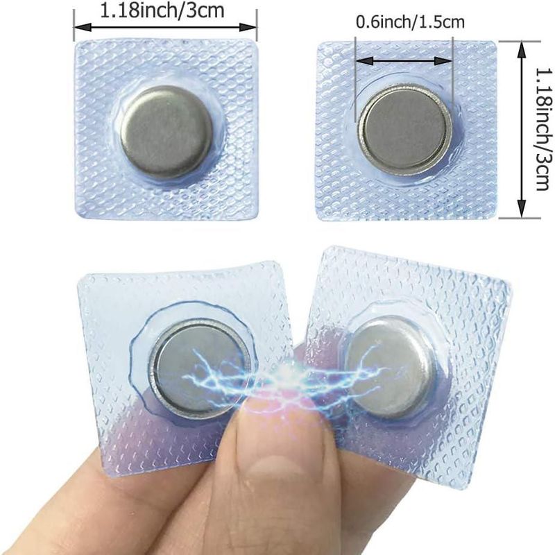 Broche magnético Arokimi 15 cm PVC 16 unidades