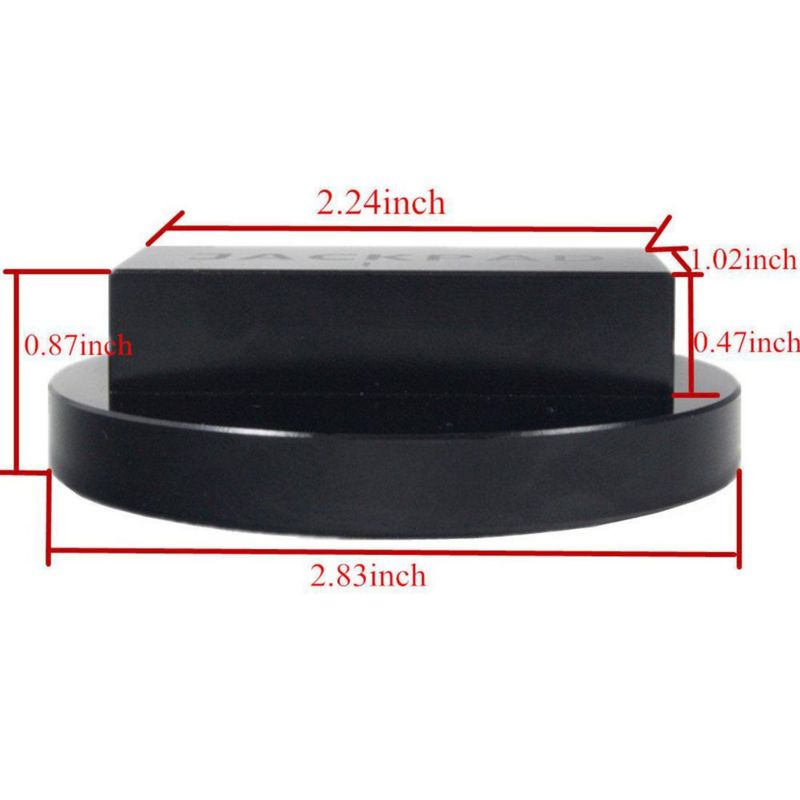 Adaptador de Almohadillas para Gato imUfer 4 piezas Negro para Modelos BMW