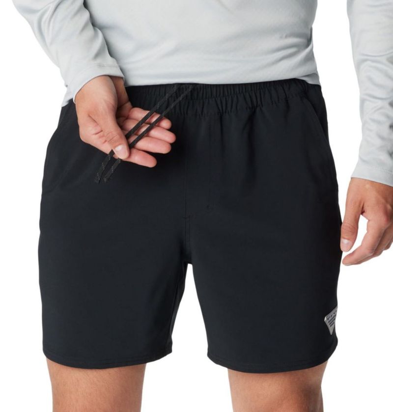 Pantalones cortos para hombre Columbia PFG Terminal Roamer Stretch negro M