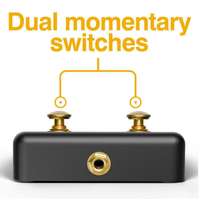 Pedal de control Dual Momentary Singular Sound (Negro)