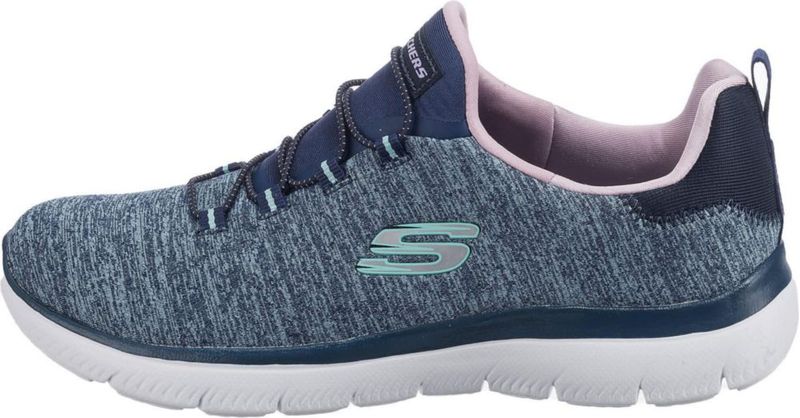 Zapatillas Skechers Summits-Quick Getaway para mujer color azul marino y morado 65 W
