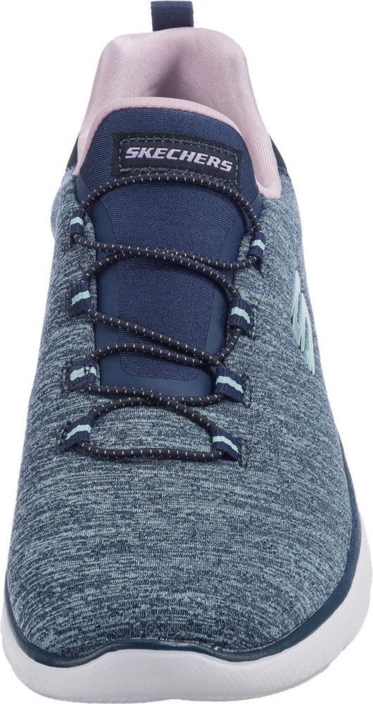 Zapatillas Skechers Summits-Quick Getaway para mujer color azul marino y morado 65 W