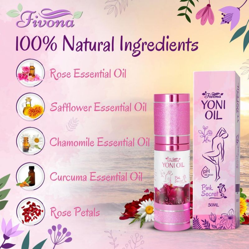 Aceite Yoni FIVONA Natural 30 ml pH Equilibrado