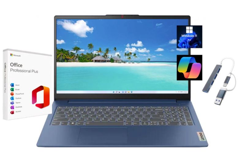 Laptop Lenovo IdeaPad Slim 3 156" FHD Ryzen 5 8GB 1TB SSD