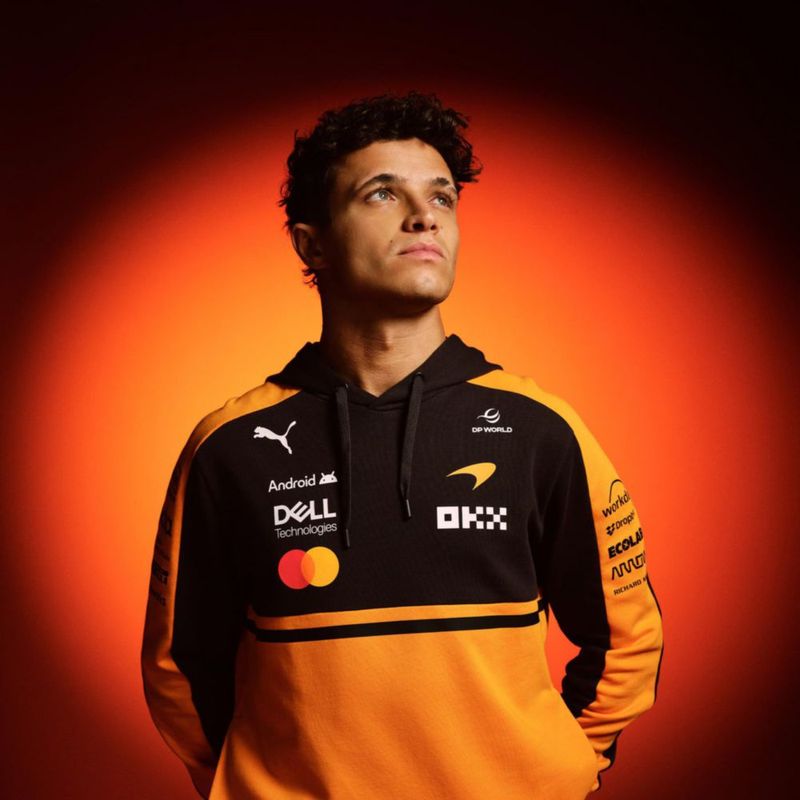Sudadera con capucha PUMA McLaren F1 2026 Naranja Talla S