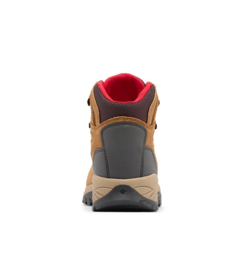 Bota Columbia Newton Ridge Plus Impermeable para Mujer 2024 Alce/Rojo