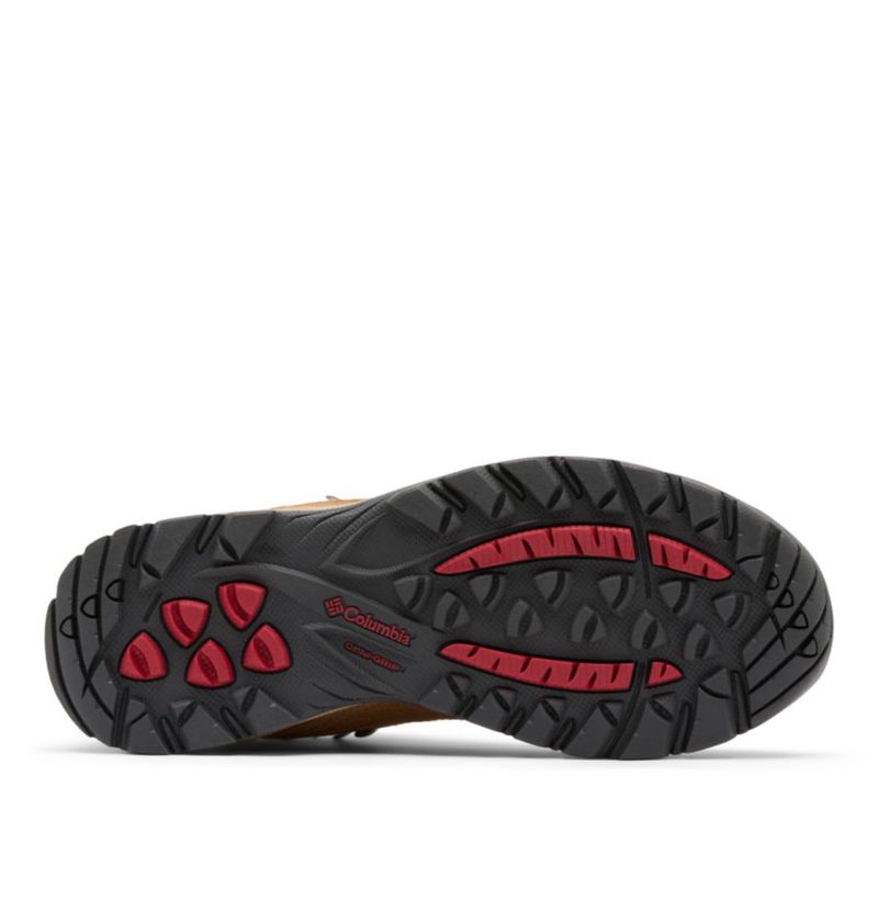 Bota Columbia Newton Ridge Plus Impermeable para Mujer 2024 Alce/Rojo
