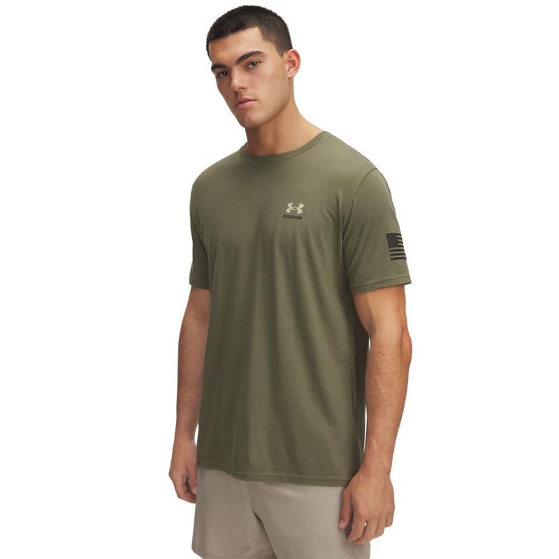 CAMISETA Under Armour Freedom (M) Verde Marino OD