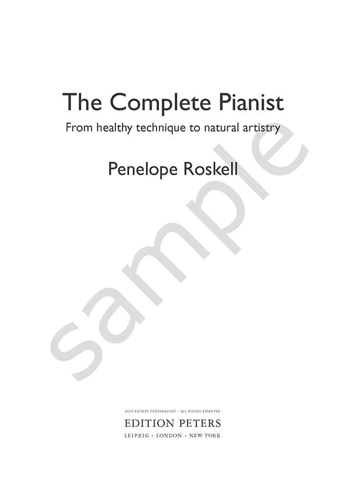 Libro Edición Peters – El Pianista Completo (con videos)