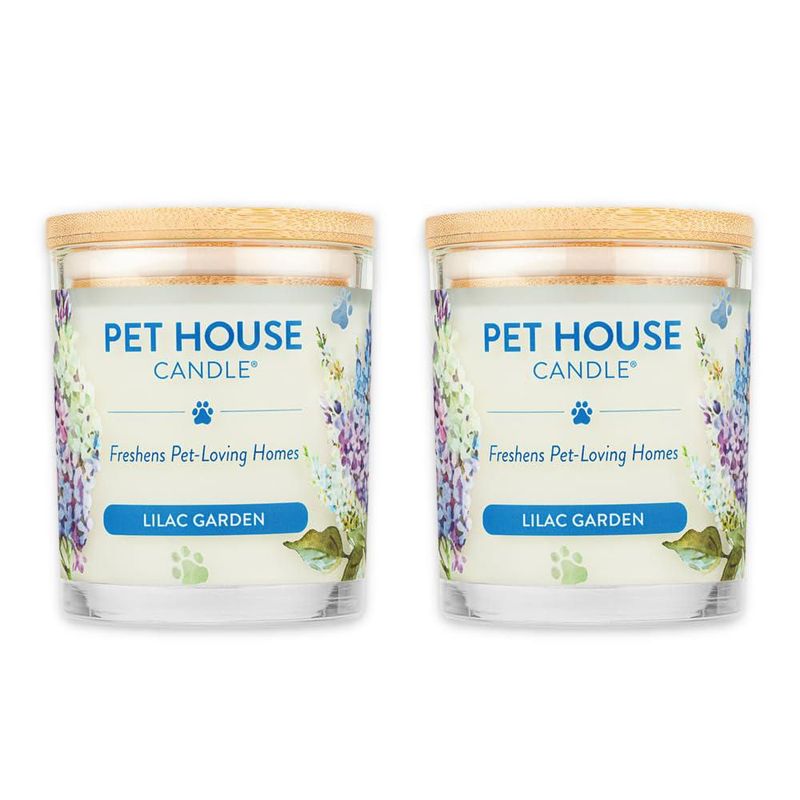 Vela One Fur All Lilac Garden - Pack de 2 Cera de origen vegetal