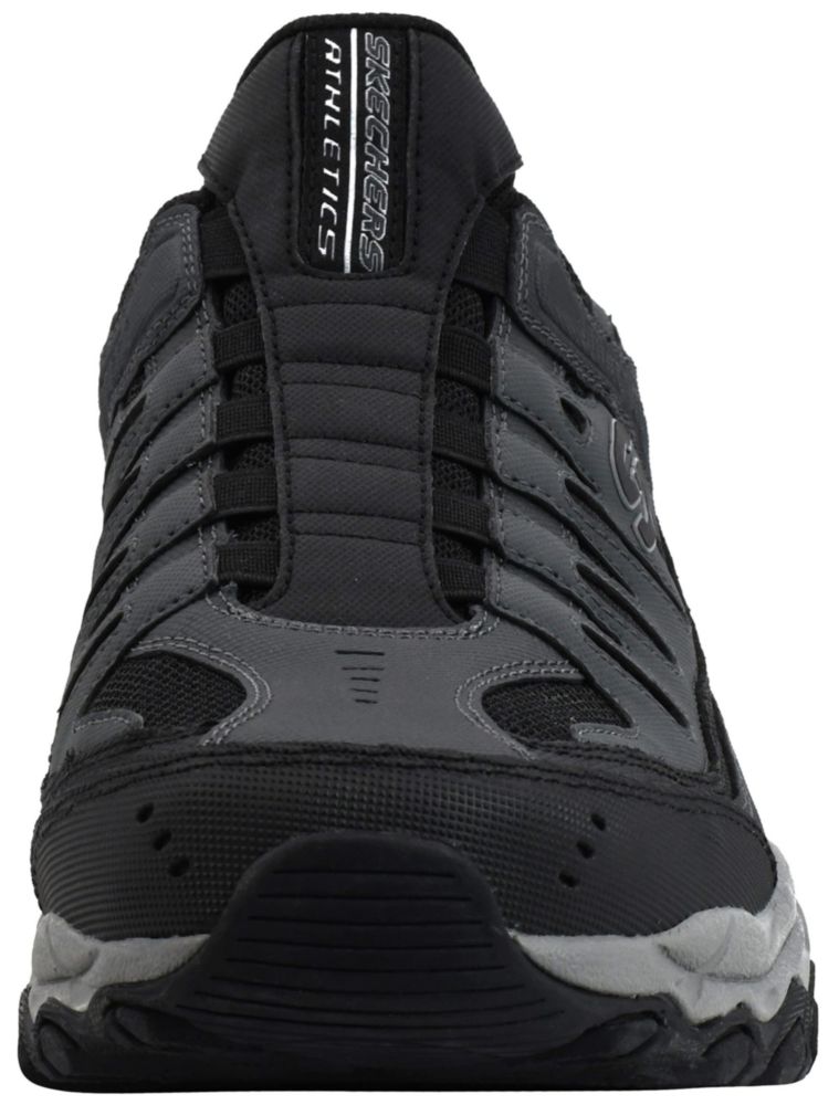 Zapatilla deportiva Skechers Afterburn Memory Fit Carbón/Negro
