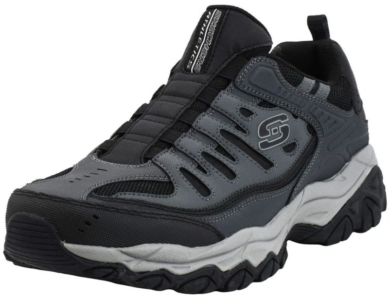 Zapatilla deportiva Skechers Afterburn Memory Fit Carbón/Negro