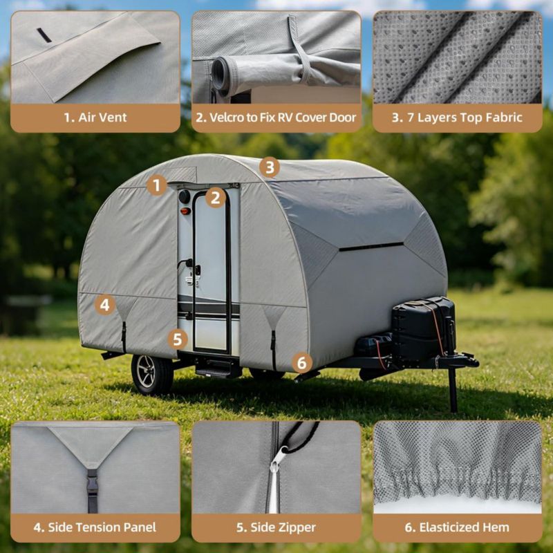 Funda para Autocaravana R‑Pod Leader Accessories 416 cm (hasta 414 m)