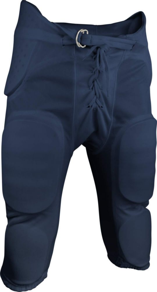 Pantalones de fútbol americano Sports Unlimited para adulto azul marino acolchados