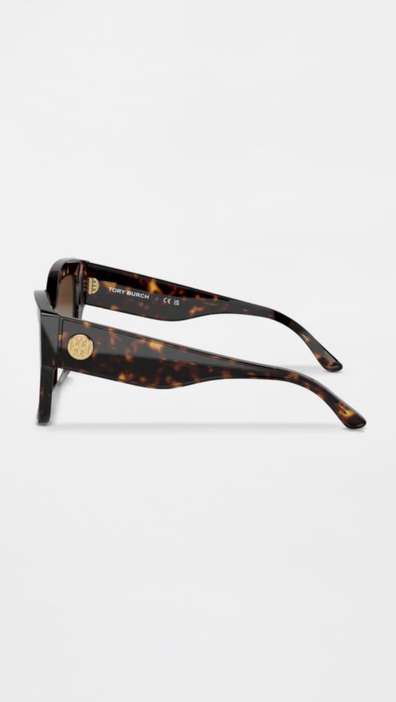 Gafas de sol Tory Burch TY7184 5 cm tortuga oscuro