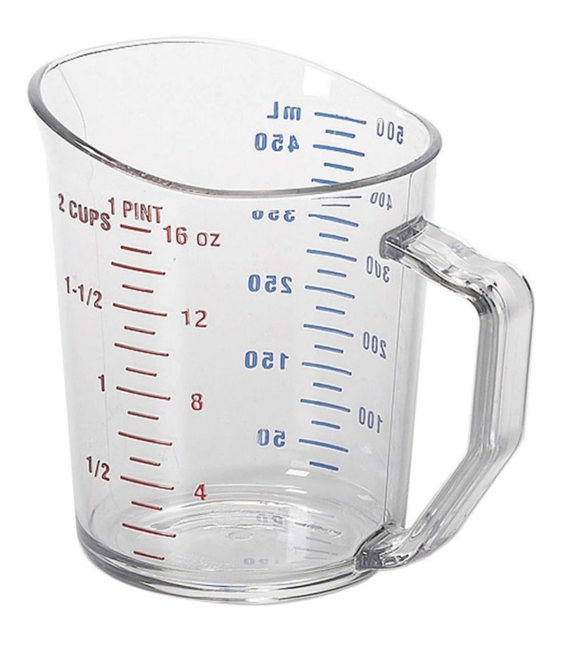 Taza Medidora Cambro 473 ml Transparente 50MCCW135