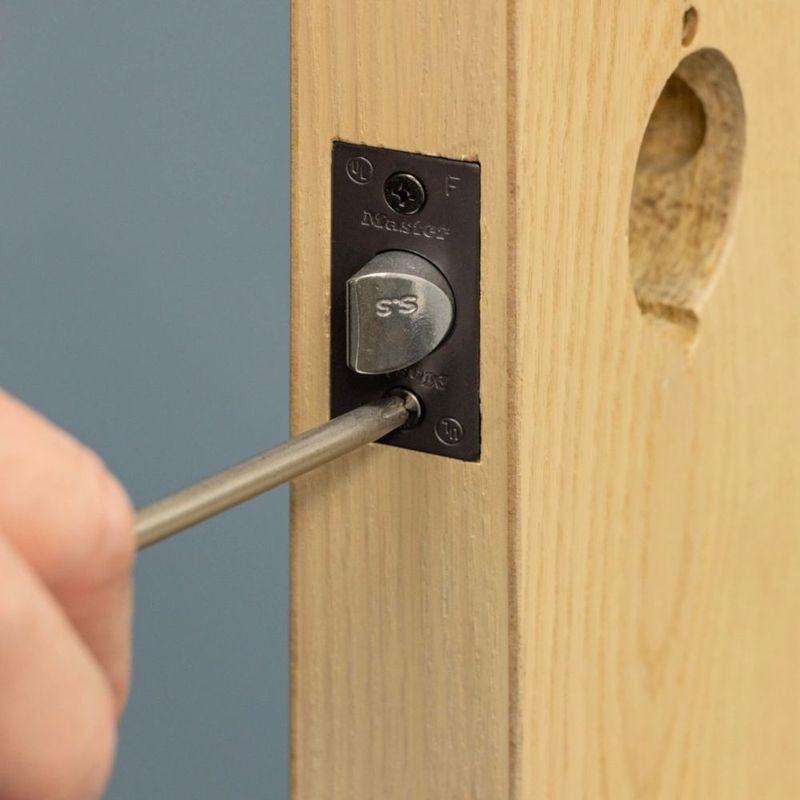 Master Lock SLCHPG10B Cerradura de Palanca de Alta Resistencia Grado 2 Paso Comercial Acabado en Bronce Cepillado
