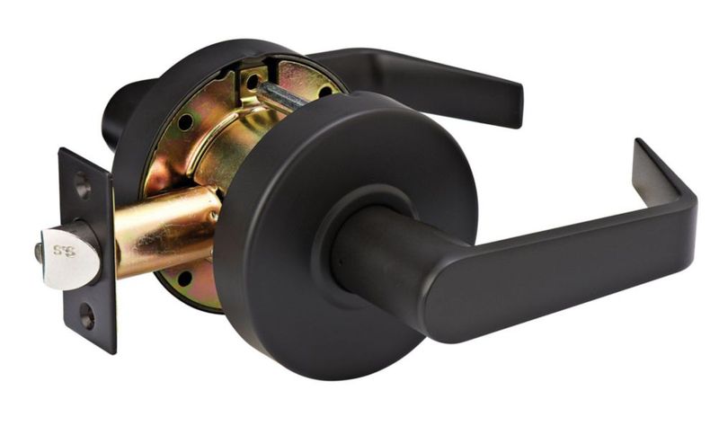 Master Lock SLCHPG10B Cerradura de Palanca de Alta Resistencia Grado 2 Paso Comercial Acabado en Bronce Cepillado