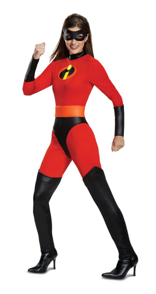 Disfraz Disguise Mrs. Incredible rojo talla XL (18‑20 EE. UU.)