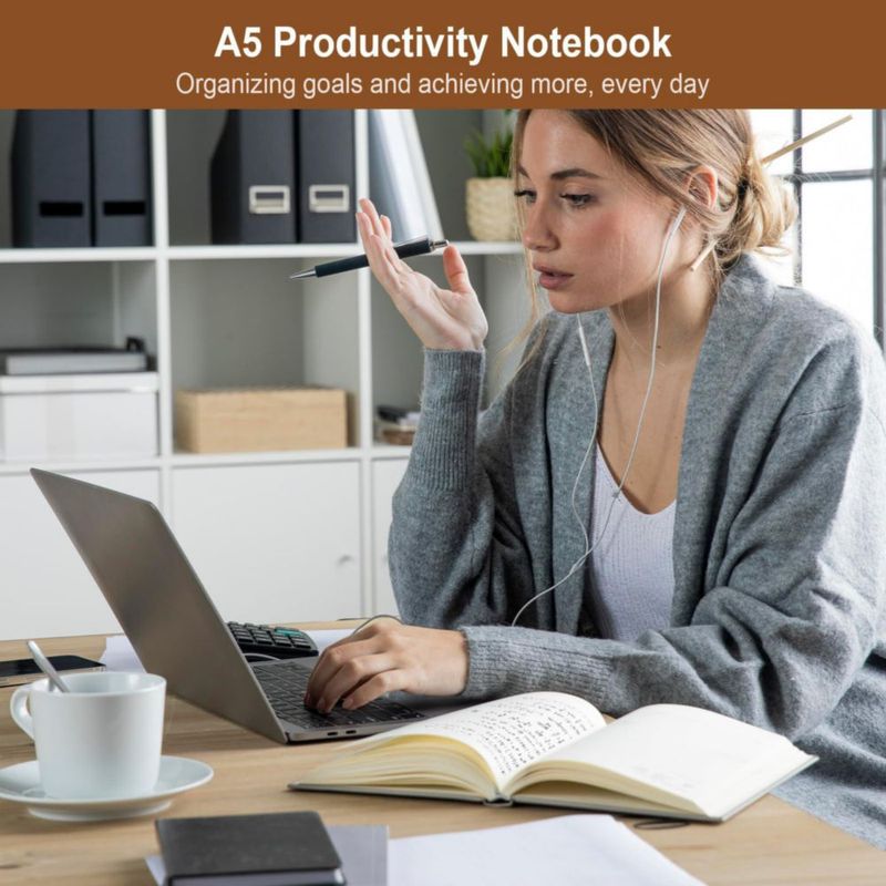 Cuaderno ViVin A5 192 páginas rayado 5.5x8.3 cm (3 unidades)