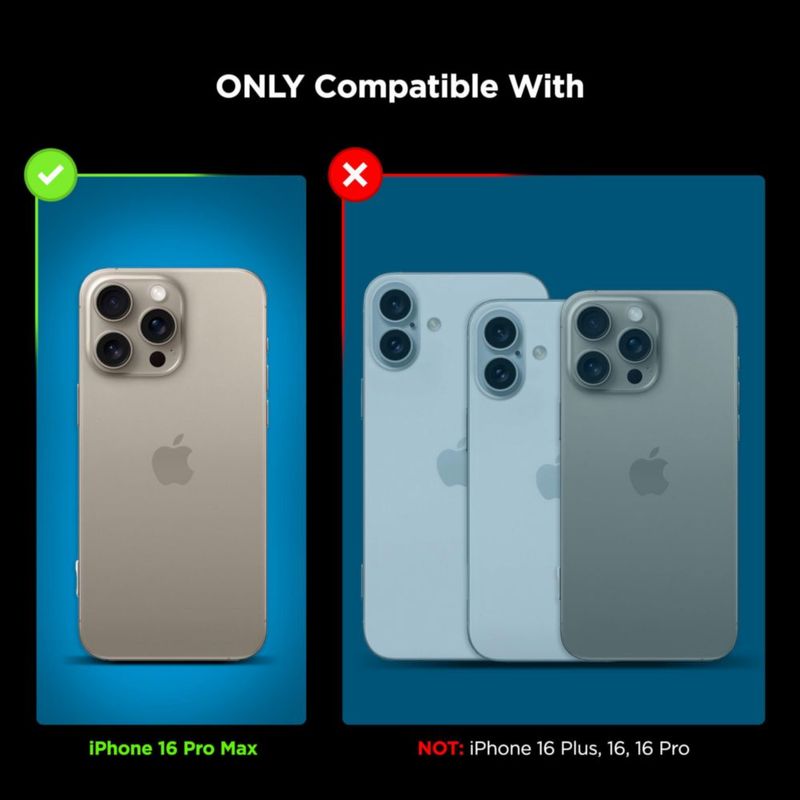 Funda con porta de cinturón ENCASED para iPhone 16 Pro Max MagSafe Negro Mate