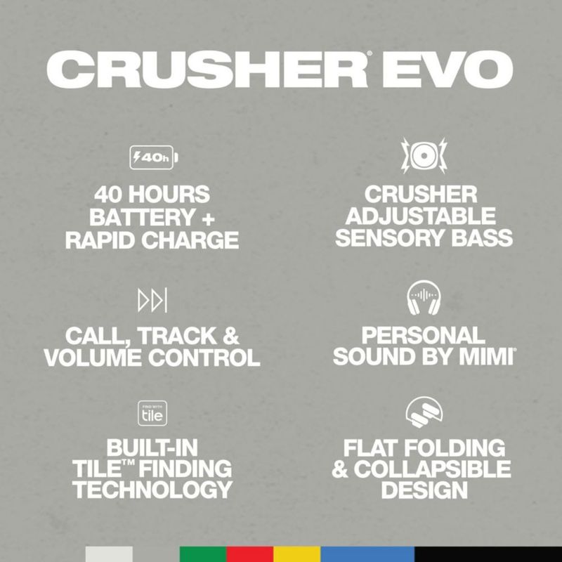 Auriculares Skullcandy Crusher Evo Bone descatalogados