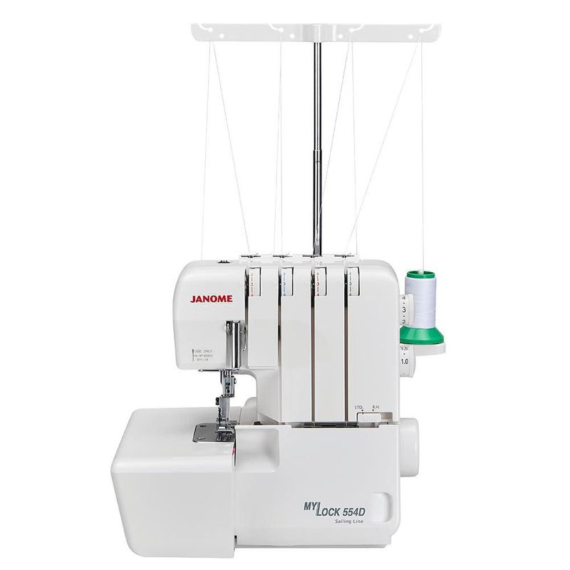 Sobrehiladora Janome MyLock 554D 2/3/4 hilos 65 kg