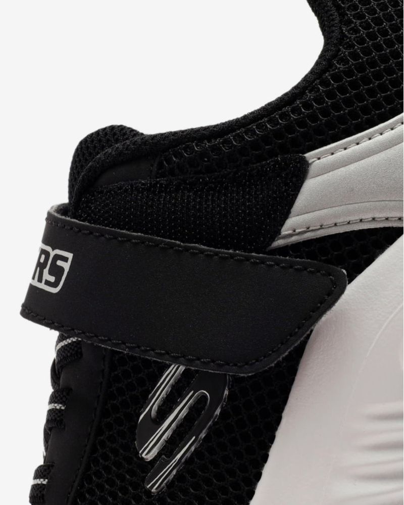 Zapatilla Skechers Infantil 13.5 Negra/Plateada