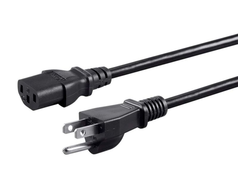 Cable de alimentación Monoprice 24 m 13 A 1625 W negro C13