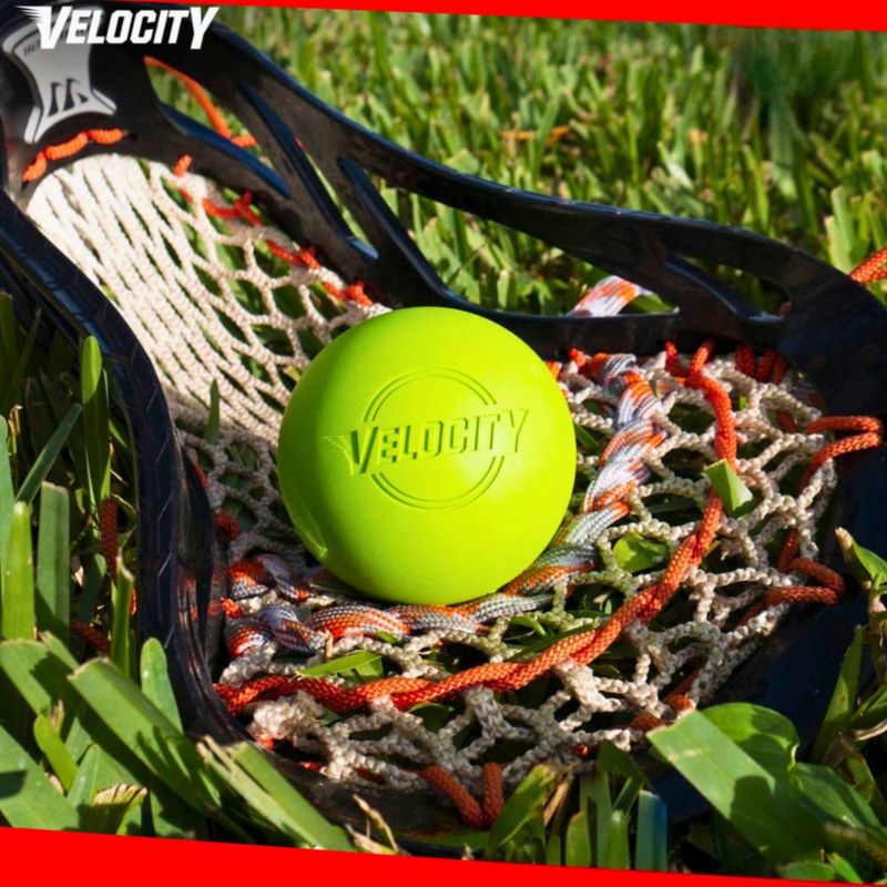 Bolas de Lacrosse Velocity 60 unidades (tamaño oficial blancas)