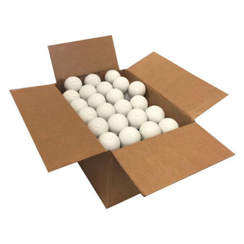 Bolas de Lacrosse Velocity 60 unidades (tamaño oficial blancas)