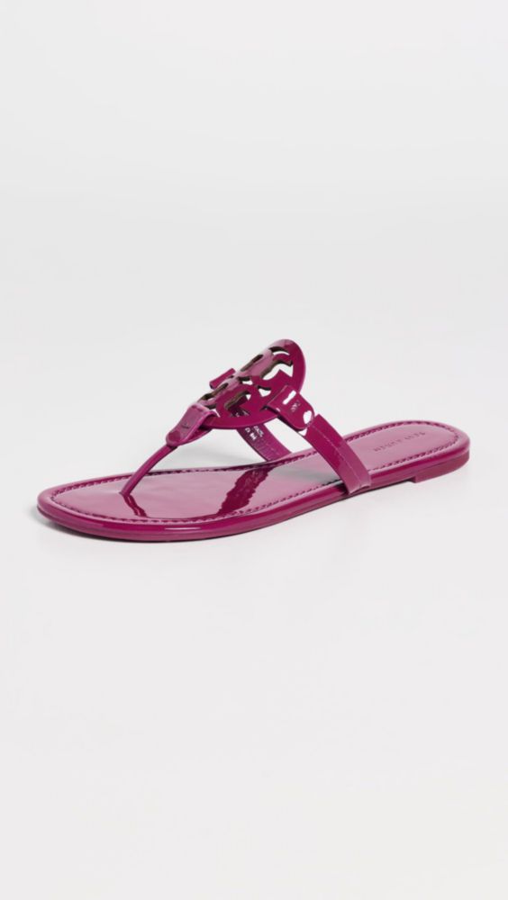 Sandalia Tory Burch Miller Fuchsia Spark talla 7 EE. UU.