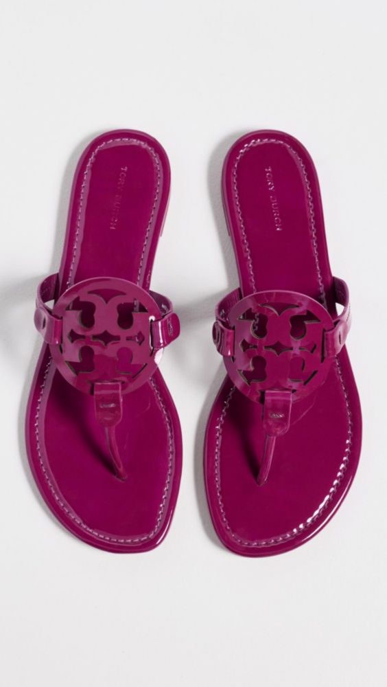 Sandalia Tory Burch Miller Fuchsia Spark talla 7 EE. UU.