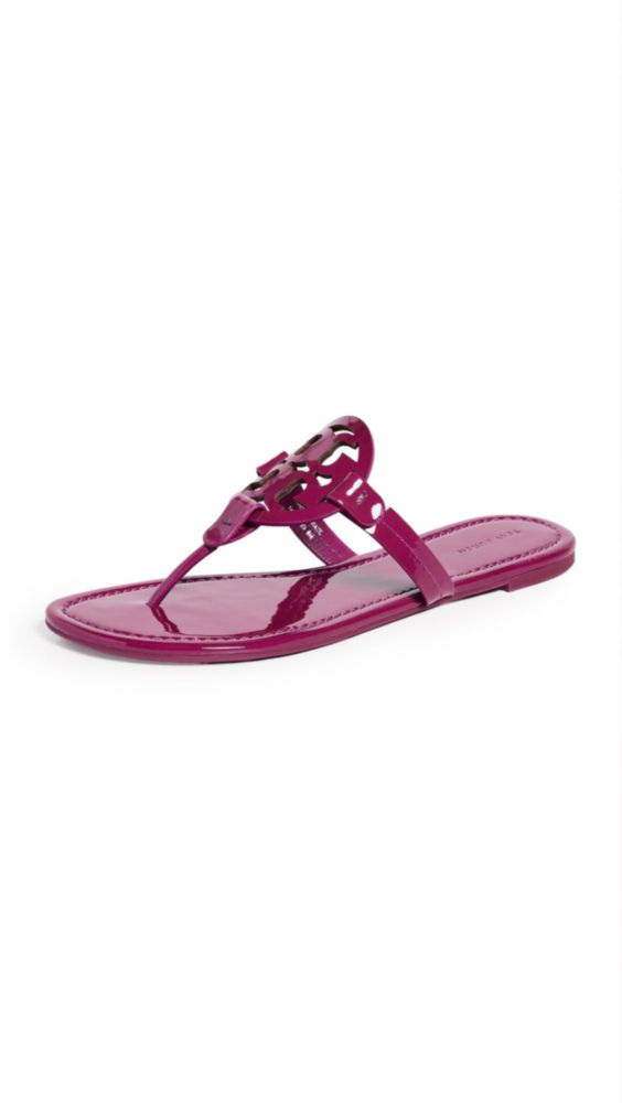 Sandalia Tory Burch Miller Fuchsia Spark talla 7 EE. UU.