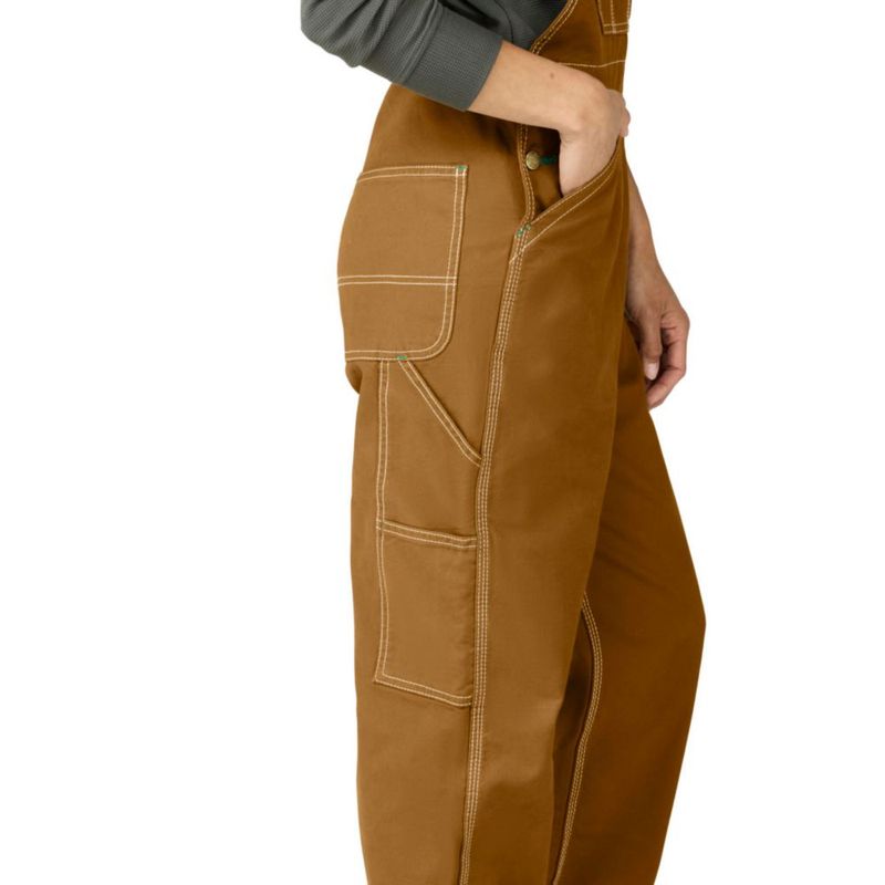 Overoles Liberty para mujer talla mediana color Marrón Pato