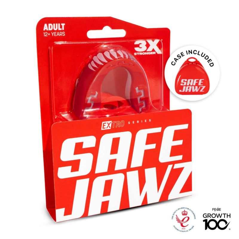 Protector Bucal SAFEJAWZ Viper de Doble Capa con Estuche