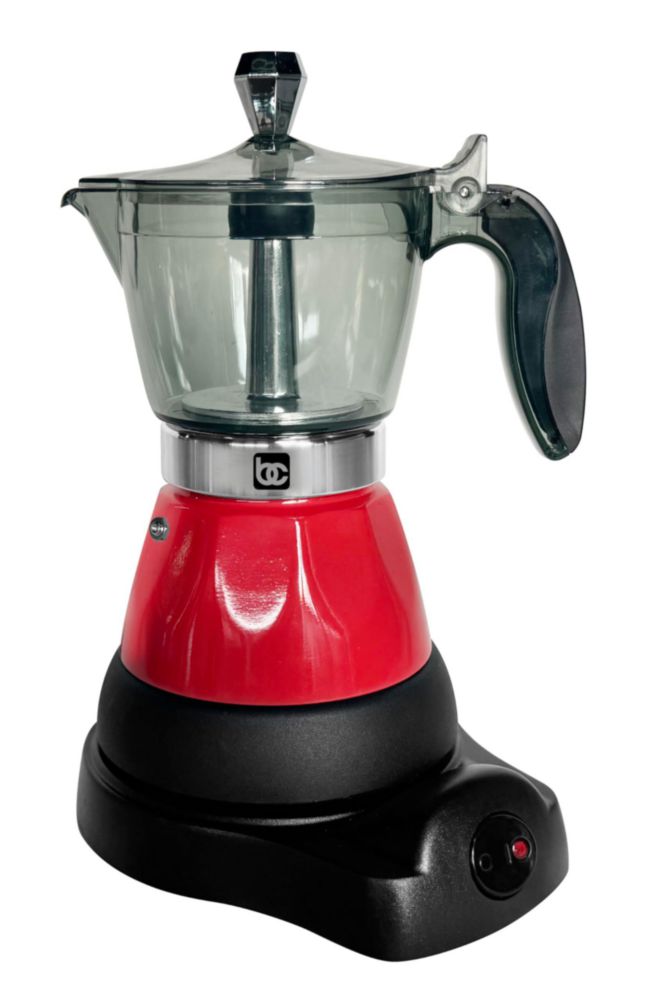Cafetera Espresso Bene Casa 1-3 Tazas 110V ROJO