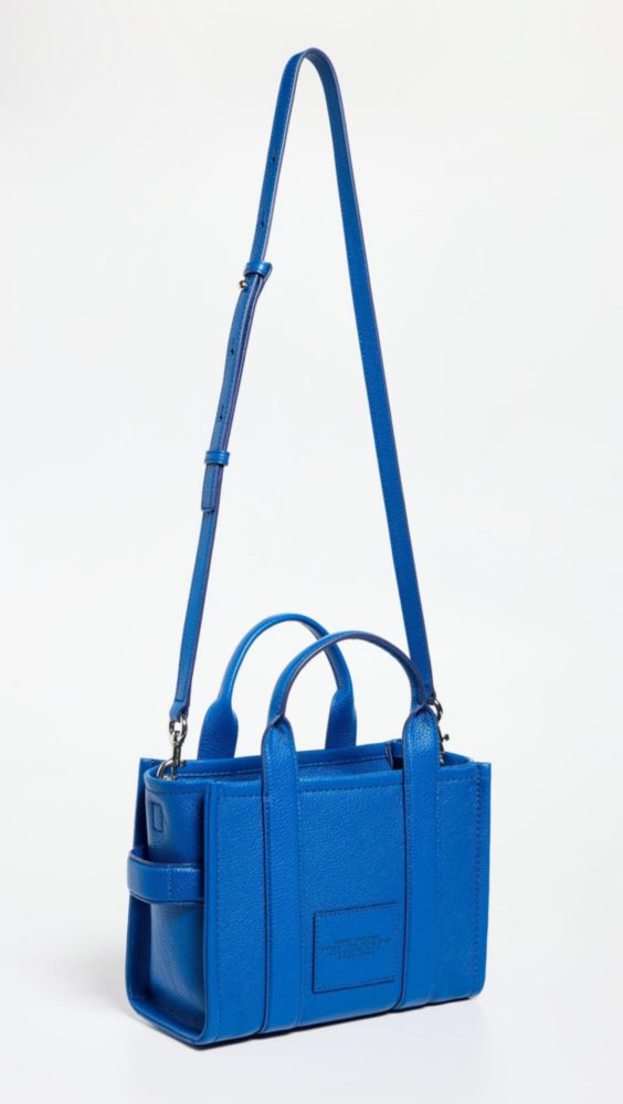 Bolso de mano Marc Jacobs The Small Tote 25 cm Azul cobalto
