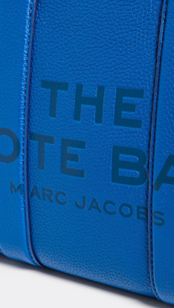 Bolso de mano Marc Jacobs The Small Tote 25 cm Azul cobalto