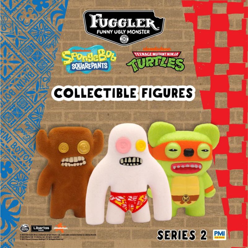 Juego de 12 figuras coleccionables P.M.I. Serie Fuggler 2